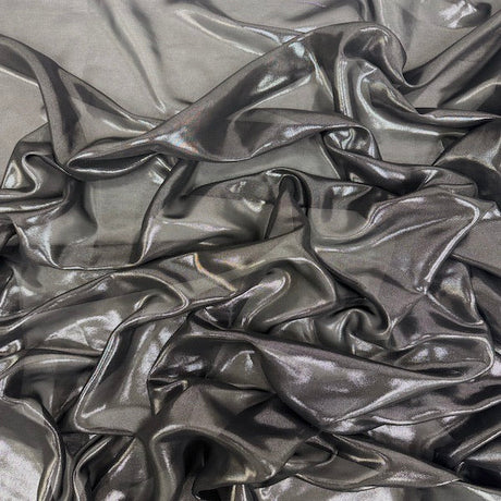 Metallic Foil Chiffon Fabric