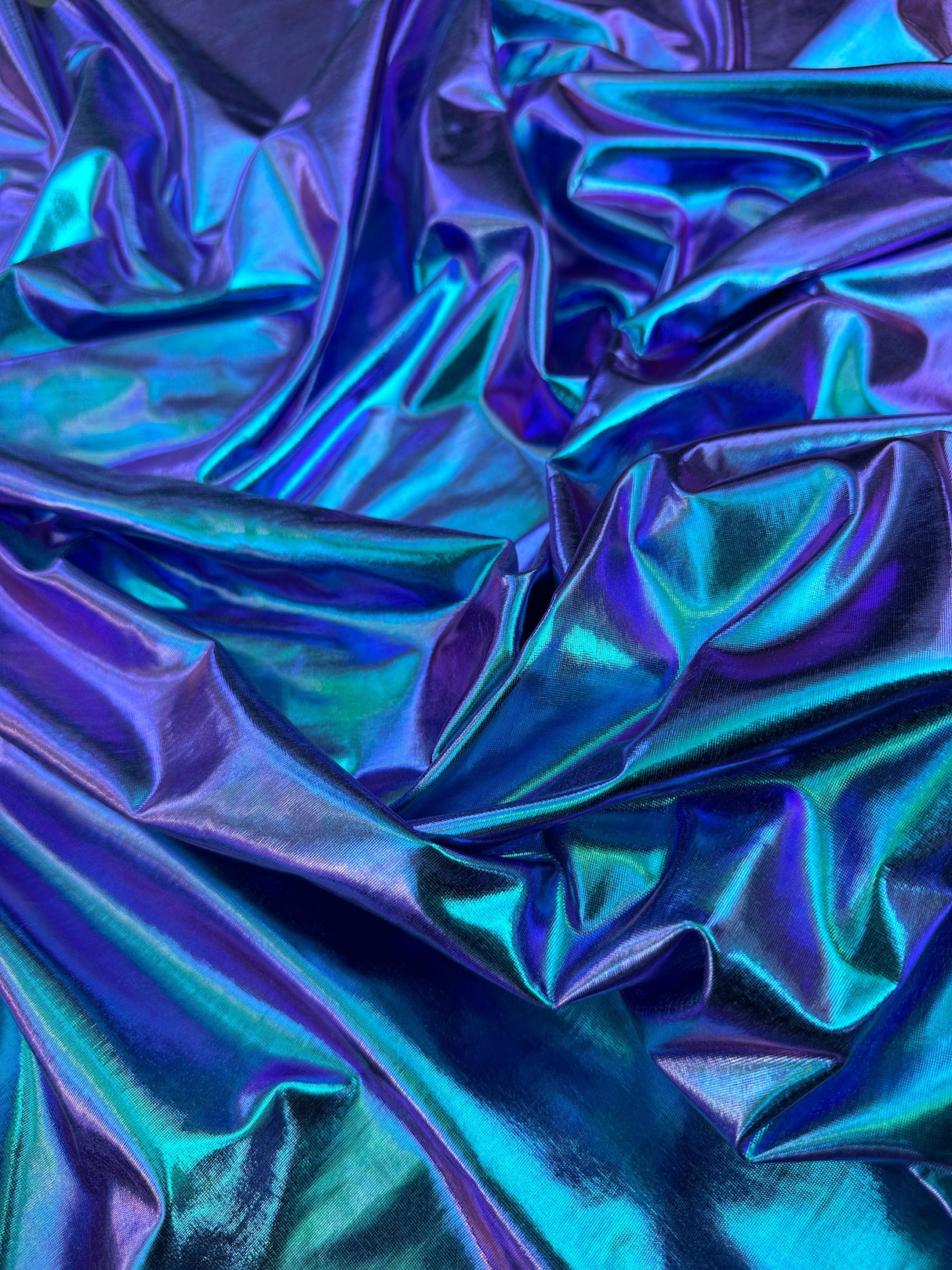 Shiny Coated Spandex Pleather