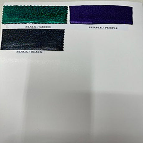 Nylon Spandex Foggy Foil Color Card