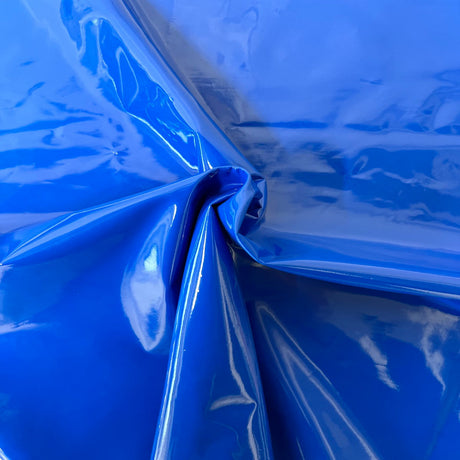 Patent Faux Leather Apparel Vinyl Fabric - 90 Percent Polyurethane 10 Percent Spandex, 4-Way Stretch, 54" Width (1 Yard)