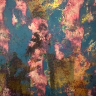 4-Way Stretch Foil Fabric Crystal Splash Multi Foil