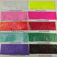 Nylon Spandex Hologram & Illusion Foil Color Card