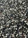 Sequin on Velvet Silver Gray