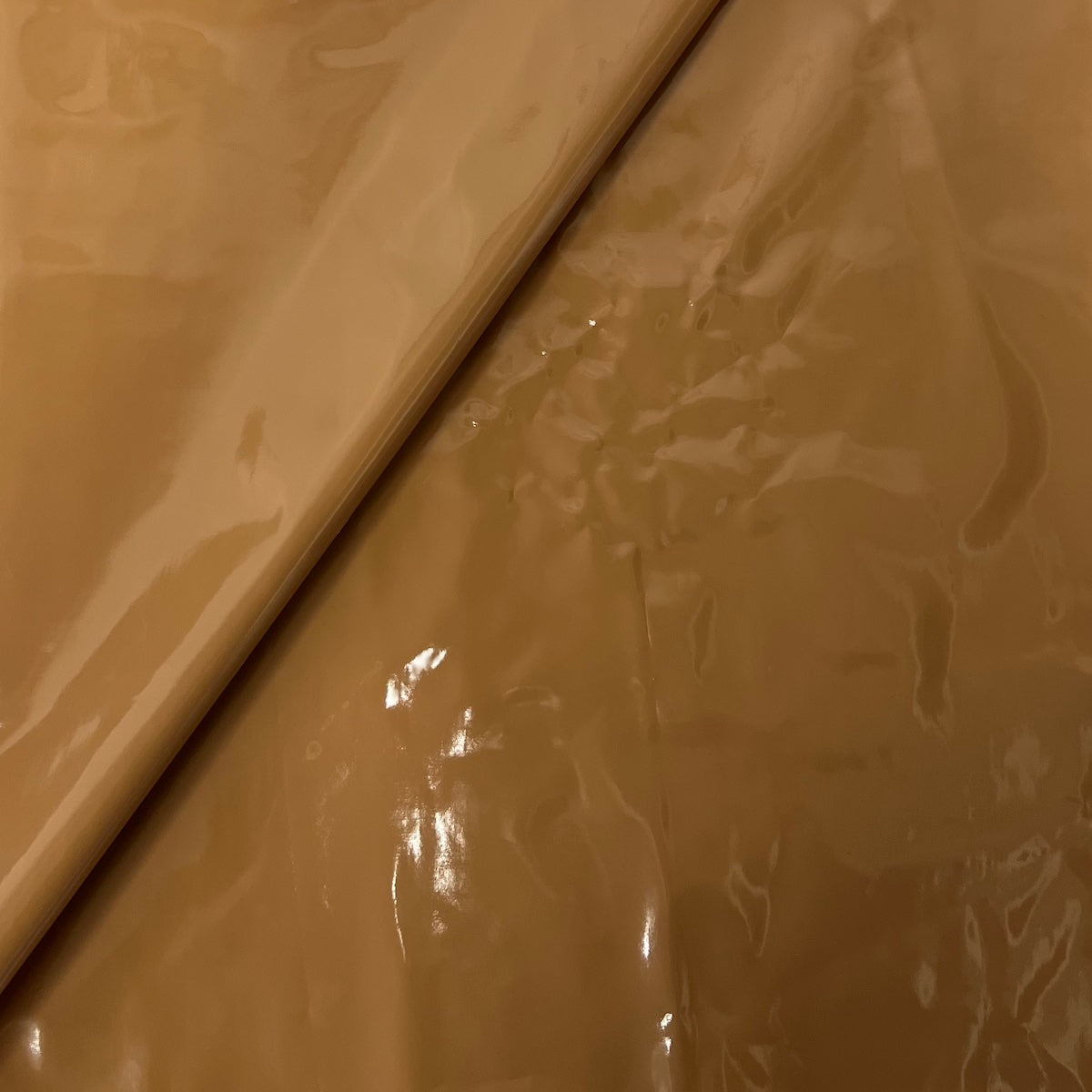 Faux Leather Patent Vinyl Fabric
