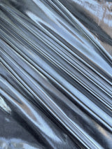 Silver Coated Spandex Pleather