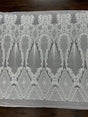 Stretch Sequin Mesh White