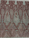 Stretch Sequin Mesh in Blush Pink