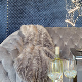 Timeless Modern Luxury Feathers Faux Fur Fabric - Soft Area Rug, 5' X 7' (1 Piece)