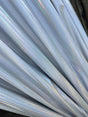 Shiny Silver Coated Spandex Pleather