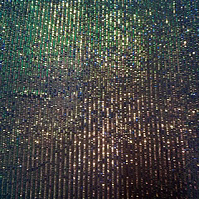 Polyester Spandex Two-Tone Spectrum Sequin Fabric