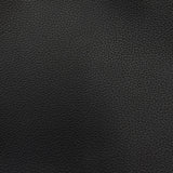 Pebble Grain Textured Faux Leather Vinyl Fabric - Black, 55" Width (1 Yard)