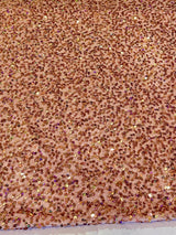 Sequin Velvet Blush
