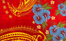 Fiji Hibiscus Cluster Sarong Polyester Fabric - Hibiscus Cluster Print, 72" L x 45" W (1 Piece/Sarong)