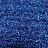 Polyester Curly Satin Sequin Fabric 17" Width