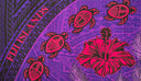 Polyester Sarong Turtle Hibiscus Fiji Islands Wrap