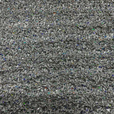 Polyester Curly Satin Sequin Fabric 17" Width