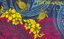 Polyester Sarong Fiji Islands Wrap