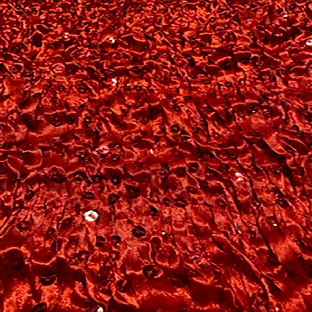 Polyester Curly Satin Sequin Fabric 17" Width
