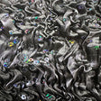 Polyester Curly Satin Sequin Fabric 17" Width