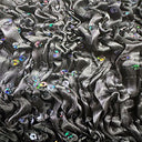 Polyester Curly Satin Sequin Fabric 17" Width