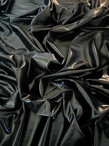 Shiny Coated Spandex Pleather