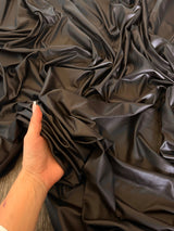 Dark Chocolate 4-Way Stretch Faux Leather