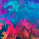 Laser Tie-Dye Hologram 4-Way Stretch Fabric, 60"