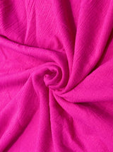 Hot Pink Cotton Gauze