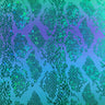 Polyester Spandex Snake Hologram Fabric