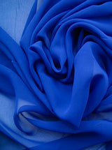 Royal Blue Chiffon