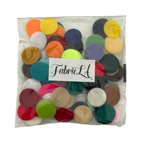 Craft Felt Circles 1 Inch Precut Dots