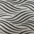Nylon Spandex Zebra Flocked Glitter Fabric