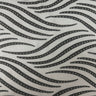 Nylon Spandex Zebra Flocked Glitter Fabric