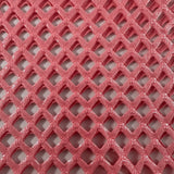 Polyester Spandex Diamond Foil Fish Net Fabric