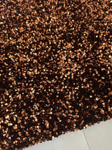 Sequin on Velvet Stretch Fabric