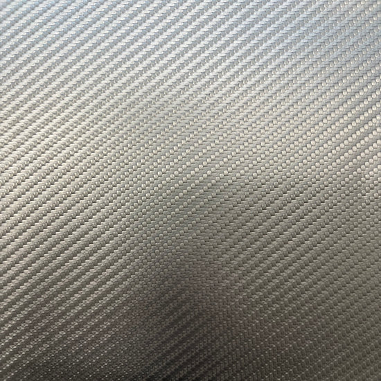 Silver Carbon Fiber Marine Vinyl Fabric,