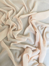 Sheer Beige Chiffon