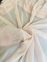 Sheer Beige Chiffon