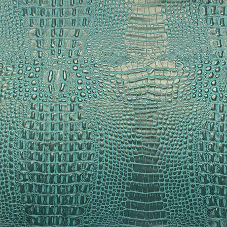 Marine Gator Vinyl Fabric - Gator Print, 54" Width (1 Yard)