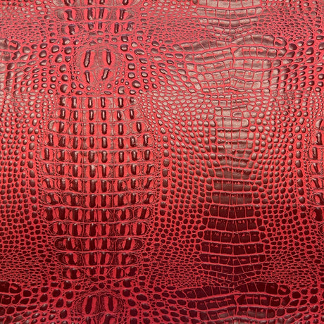 Marine Gator Vinyl Fabric - Gator Print, 54" Width (1 Yard)