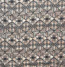 Cotton Barkcloth Fabric Traditional Polynesian Geometric Design