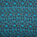 Cotton Barkcloth Fabric Traditional Polynesian Geometric Design