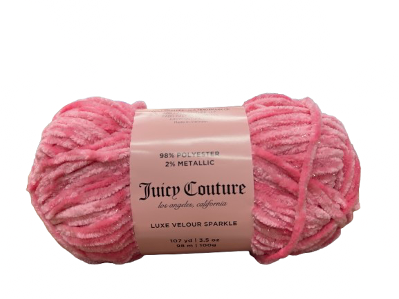 Velour Sparkle Yarn 107 Yards