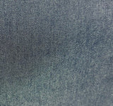USA Made Deep Indigo Denim 100 Percent Cotton Fabric - Deep Indigo Blue, Ring Spun, 68" Width (By The Yard)