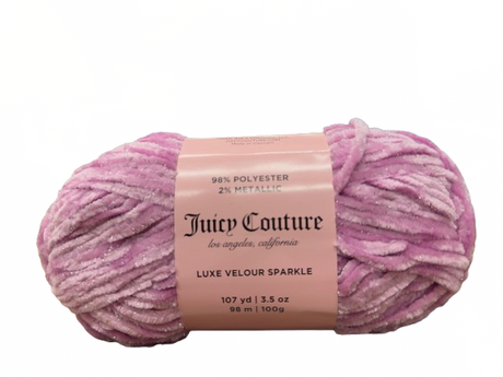 Velour Sparkle Yarn 107 Yards