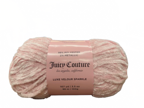 Velour Sparkle Yarn 107 Yards