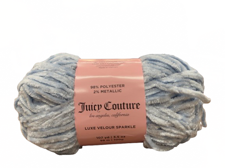 Velour Sparkle Yarn 107 Yards
