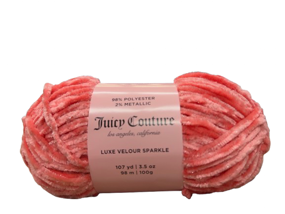 Velour Sparkle Yarn 107 Yards