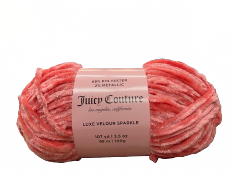 Velour Sparkle Yarn 107 Yards