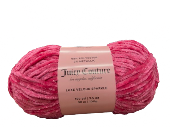 Velour Sparkle Yarn 107 Yards